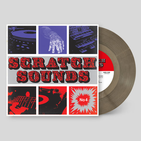 DJ Woody - Scratch Sounds No. 4 - 7" Dracula Red Vinyl