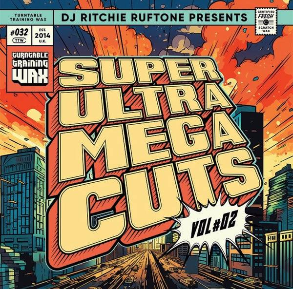 DJ Ritchie Ruftone - Super Ultra Mega Cuts Vol.2 12” Black Vinyl - TTW032