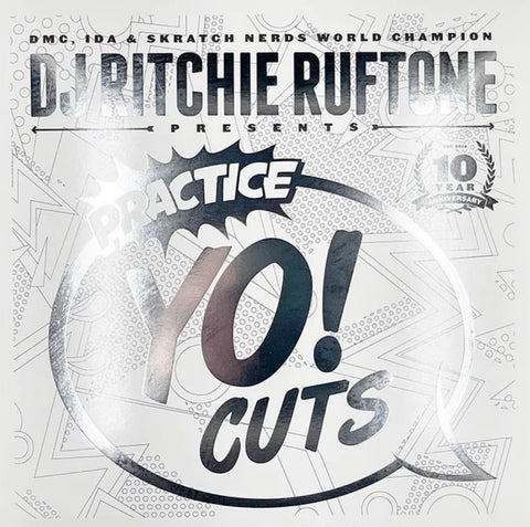 Practice Yo! Cuts 10th Anniversary Edition 10" White Vinyl - TTW031