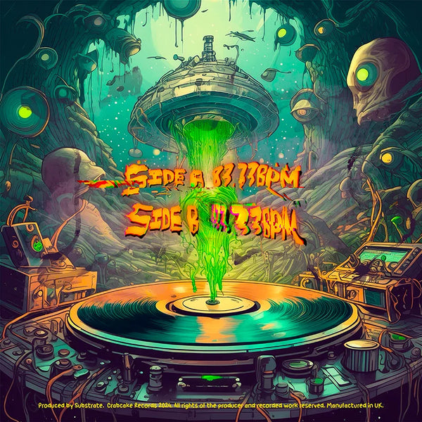 Crab Cake Records - Space Mutant Cutz 12” Vinyl