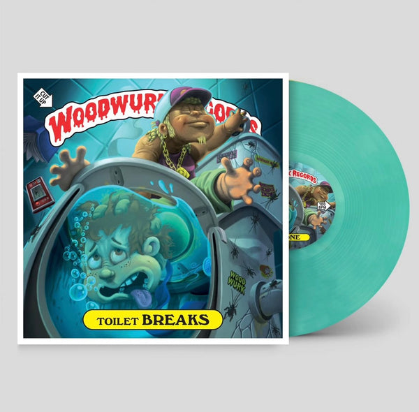 DJ Woody - Toilet Breaks 12" Light Blue Vinyl