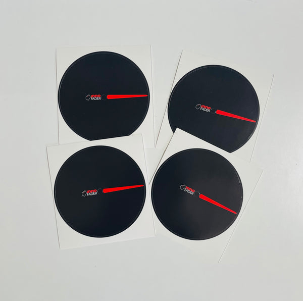 Innofader Center Label Stickers For DJing (4 Stickers)