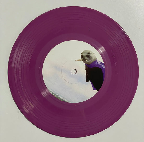 Super Seal Giant Robo V.1 (Head) 7" Purple Vinyl