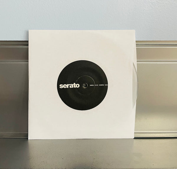 Serato 7" Official Control Vinyl - Clear (Single)