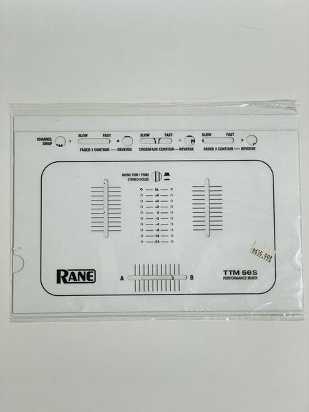 Rane TTM56S Magnetic White Skin