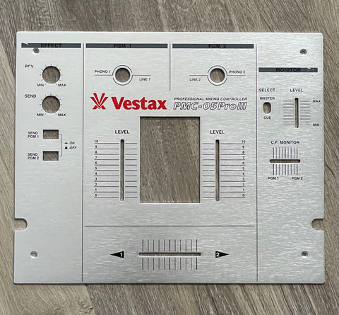 Vestax PMC05ProIII Face Plate