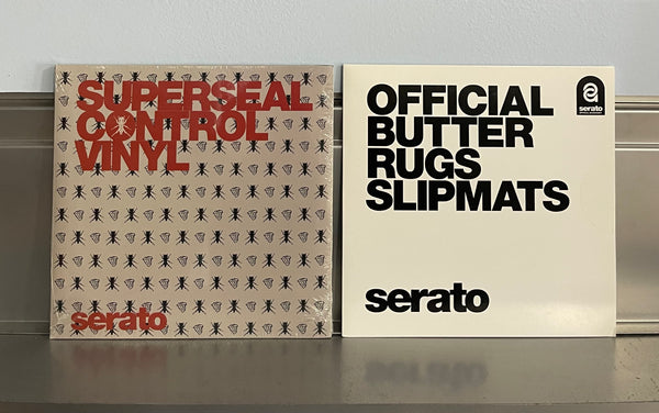 Super Seal Serato 7" Vinyl (Pair) with 7” Slipmats (Pair)