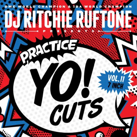 Practice Yo! Cuts Vol.11 7" Blue Vinyl - TTW028