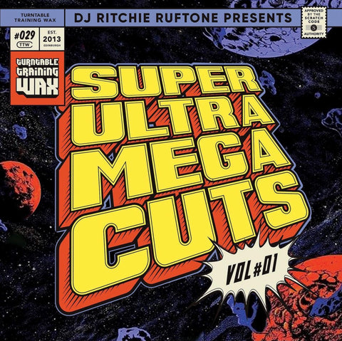DJ Ritchie Ruftone - Super Ultra Mega Cuts Vol.2 12” Black Vinyl - TTW032