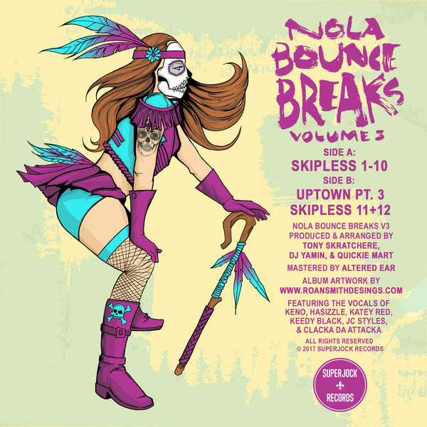 NOLA Bounce Breaks Vol. 3 7" Vinyl