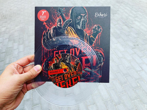 Bihari - Get Over Here 7" Clear Vinyl