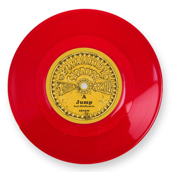 DJ Woody - BocaWoody Jump feat. BluRum13 / Carousel DJ tool 7" Red Vinyl