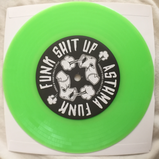 D-Styles X Kodac Visualz – Asthma Funk Shit Up 7″ Green Vinyl