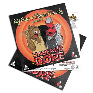 DJ Idea x Kodac Visualz - Unheard Dope 7" Blue Vinyl