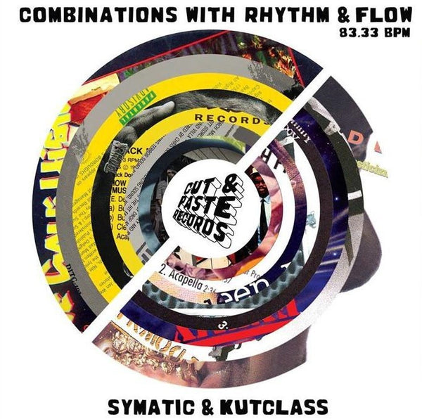 Cut & Paste Records - Combinations with Rhythm and Flow 7" Black Vinyl (CNP003)
