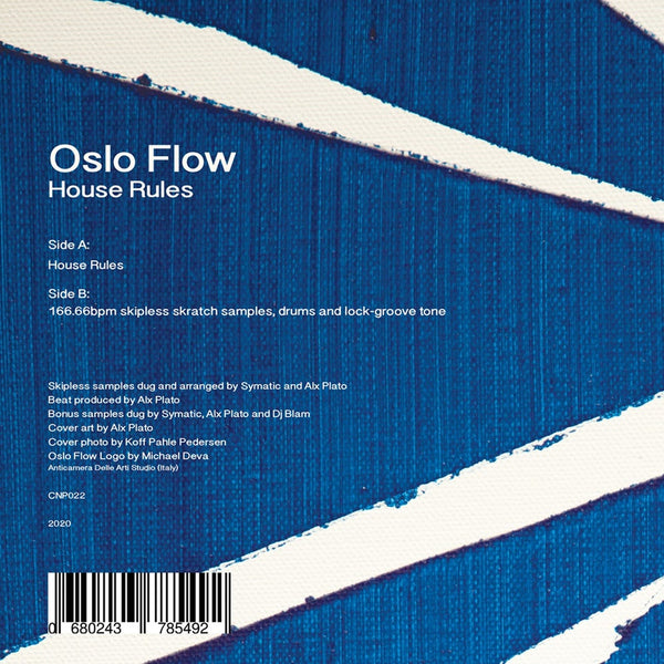 Oslo Flow / Alx Plato - House Rules 7" Black Vinyl (CNP022)