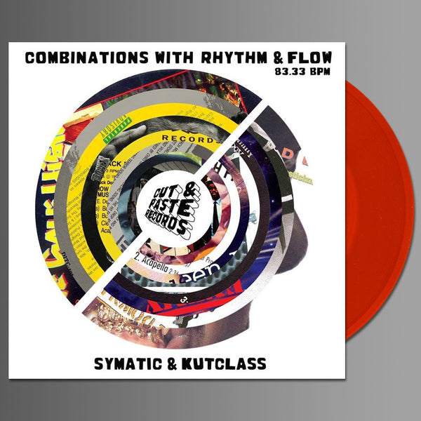 Cut & Paste Records - Combinations with Rhythm and Flow 7" Red Vinyl (CNP003)