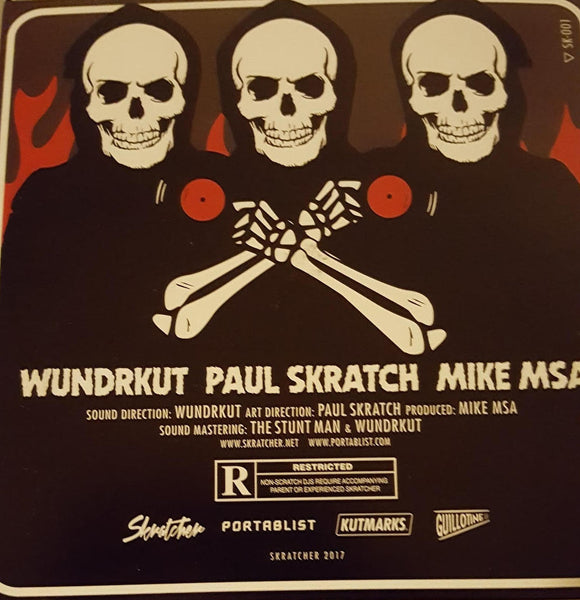 Skratcher - Demonio 7" Vinyl & Grey SnapBack
