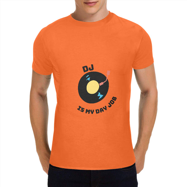 Men's Heavy Cotton T-Shirt (One Side Printing)(Made in USA,Ship to USA Only)