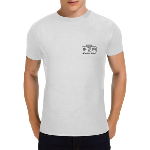 Men's Heavy Cotton T-Shirt (One Side Printing)(Made in USA,Ship to USA Only)