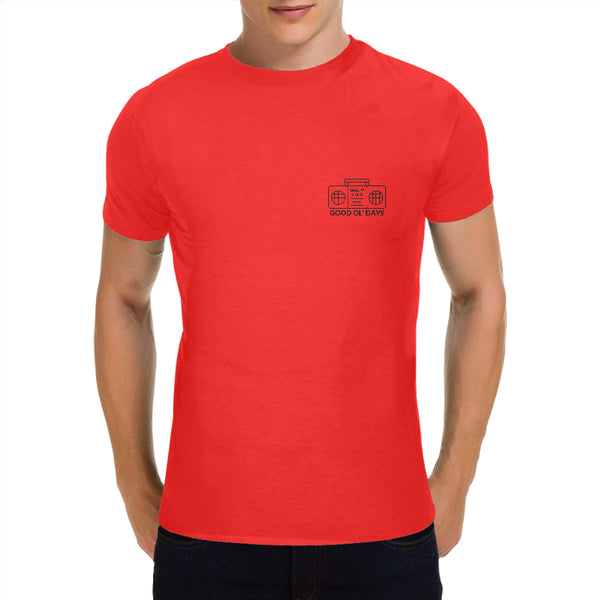 Men's Heavy Cotton T-Shirt (One Side Printing)(Made in USA,Ship to USA Only)