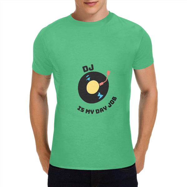 Men's Heavy Cotton T-Shirt (One Side Printing)(Made in USA,Ship to USA Only)