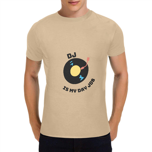 Men's Heavy Cotton T-Shirt (One Side Printing)(Made in USA,Ship to USA Only)