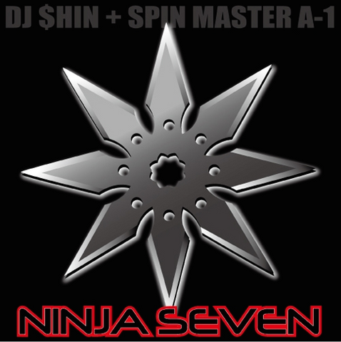 DJ $hin + Spin Master A-1 - Ninja Seven 7" Red Vinyl