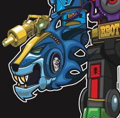 SUPER SEAL GIANT ROBO VAC.2 (R. Arm) - 10" (White Vinyl)