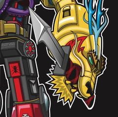 SUPER SEAL GIANT ROBO VAC.3 (L. Arm) - 10" (White Vinyl)