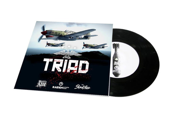 Raiden Fader | Skratcher | Battle Ave - Triad Breaks 7" Black Vinyl (New Jacket) Exclusive Item