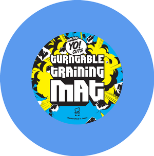 Dr Suzuki & Turntable Training Wax 7" Blue Slipmat & Slip Sheet - TTM7B