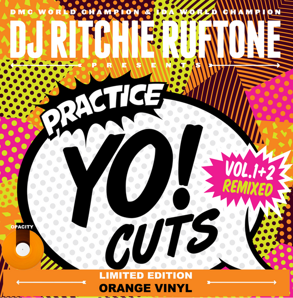 Practice Yo! Cuts Vol. 1 & 2 7" Orange Vinyl - TTW003