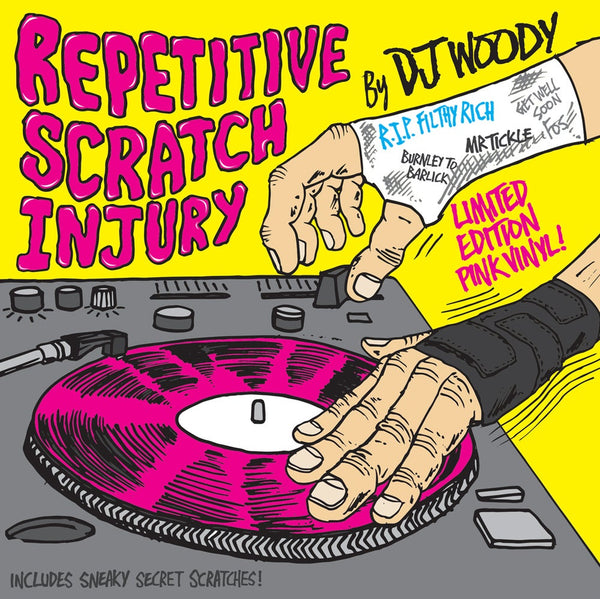 DJ Woody - Repetitive Scratch Injury 7" Pink Vinyl