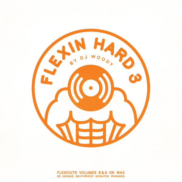 DJ Woody - FLEXIN HARD 3 12" Orange Vinyl