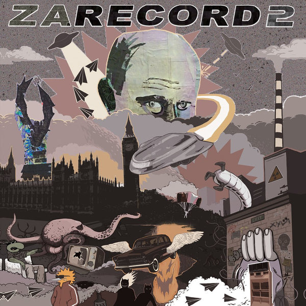 Cut & Paste Records - Zarecord 2 - 7" Black Vinyl (CNP016)