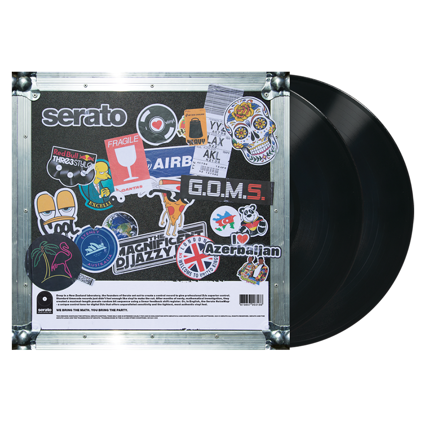 Serato Control Vinyl 'DJ Jazzy Jeff' (Pair)