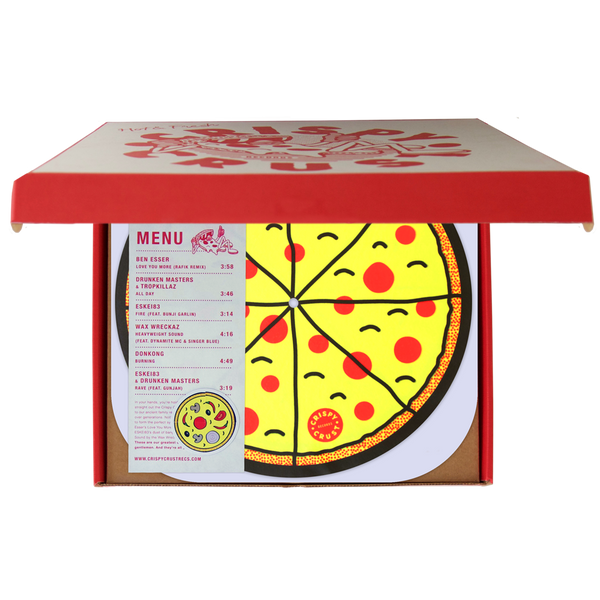 Crispy Crust x Serato 12" Clear Vinyl (Pair)