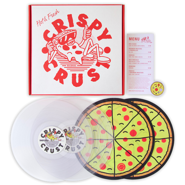 Crispy Crust x Serato 12" Clear Vinyl (Pair)