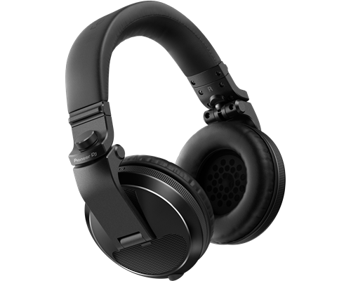 HDJ-X5-K Professional DJ Headphones - Black