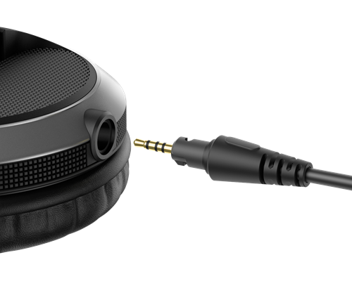 HDJ-X5-K Professional DJ Headphones - Black