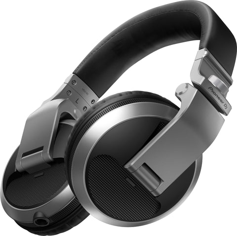 HDJ-X5-S Professional DJ Headphones - Silver