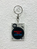 Mega DJ Center Turntable Keychain