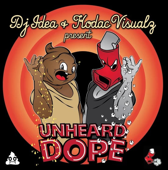 DJ Idea x Kodac Visualz - Unheard Dope 7" Blue Vinyl