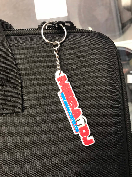 Mega DJ Center Keychain