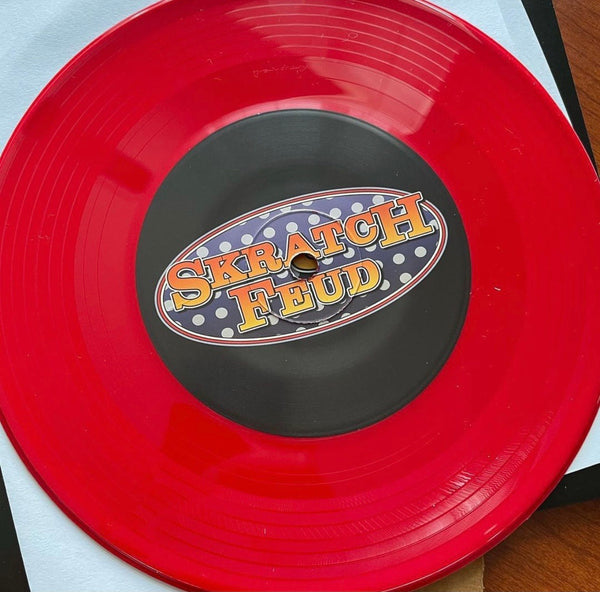 Stunts One - Skratch Feud 7” Red Vinyl