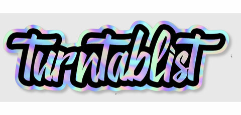 Turntablist Sticker