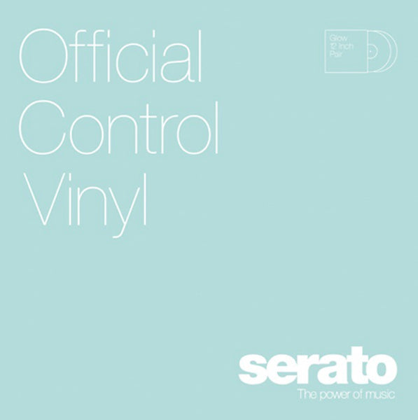 Serato 10" Glow In The Dark Vinyl (Pair)