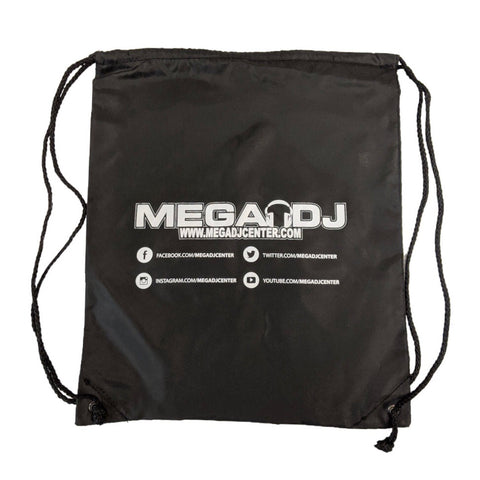 Mega DJ Center Landyard - Black/Red