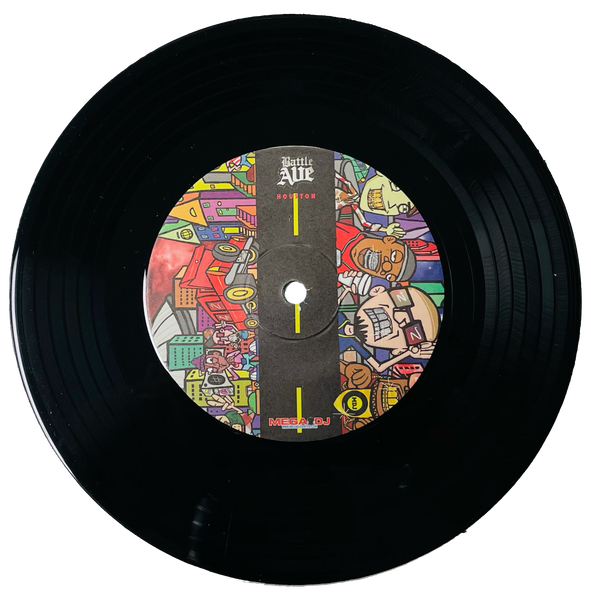 Battle Ave - At The Ave Cuts 7" - White Sleeve